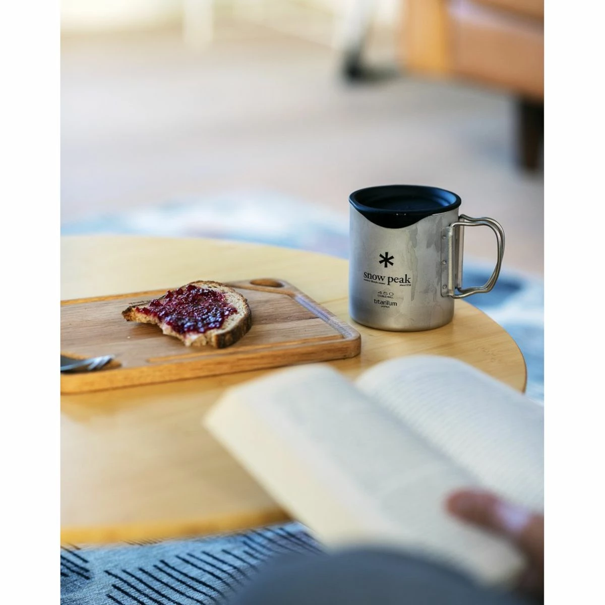 Snow Peak Double Mug Silicone Lid - 450 Ml 5 Snow Peak Double Mug Silicone Lid - 450 Ml - Image 5