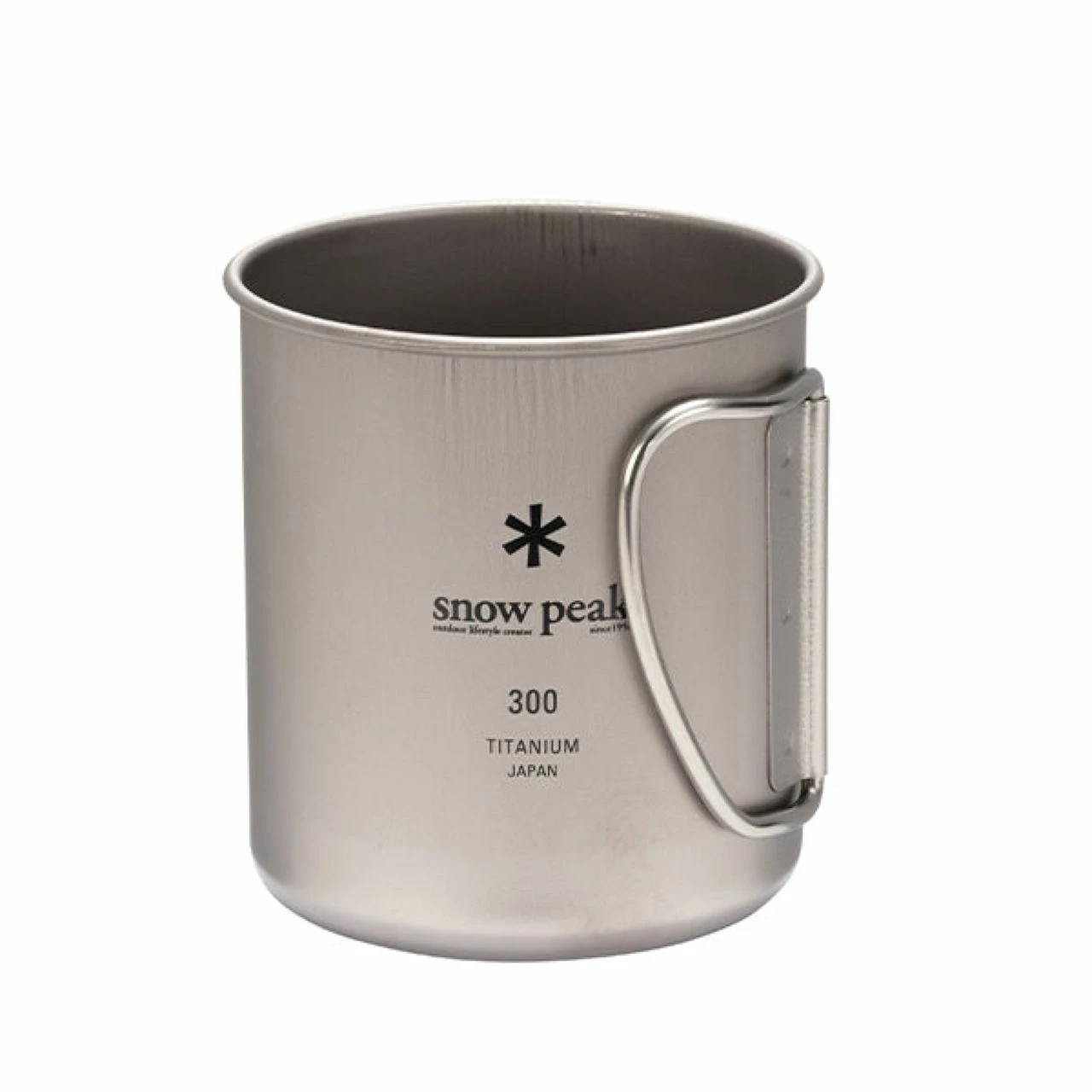 Snow Peak Titanium Single Wall 300 Mug 2 Snow Peak Titanium Single Wall 300 Mug - Image 2
