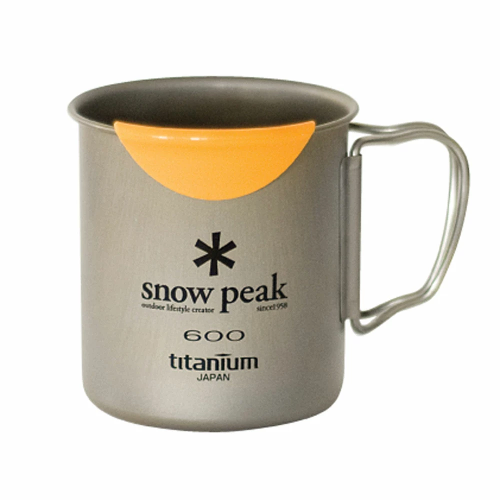 Snow Peak HotLips Titanium Mug - 600 1 Snow Peak HotLips Titanium Mug - 600