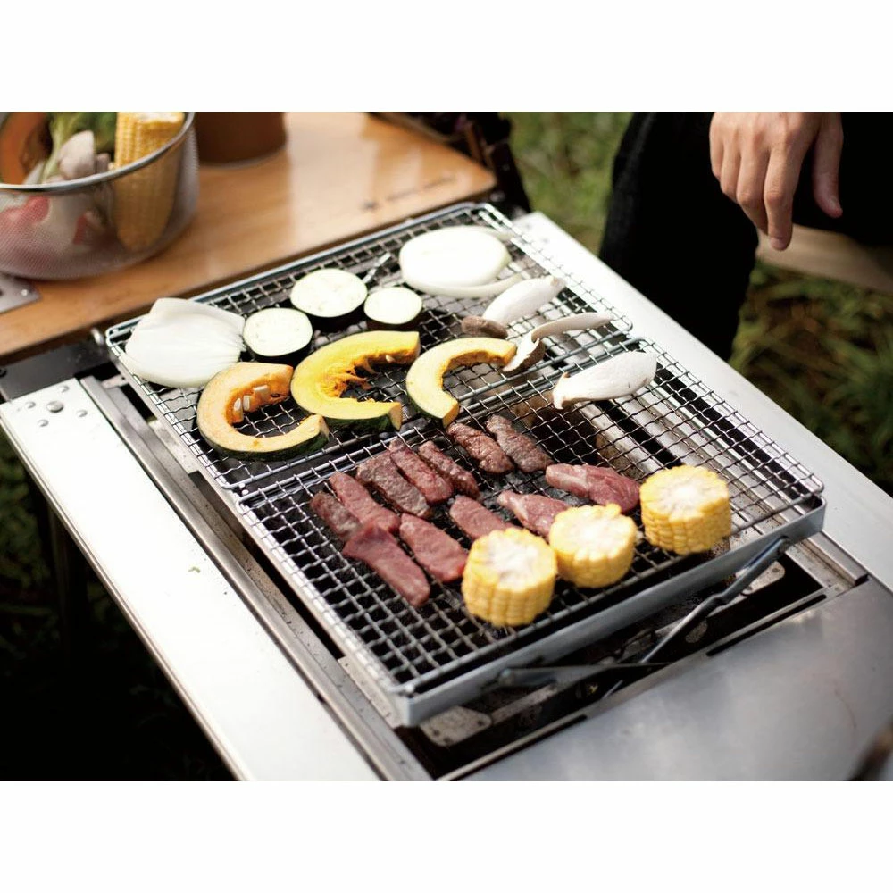 Snow Peak Grill Stainless Half Pro 2 Snow Peak Grill Stainless Half Pro - Image 2
