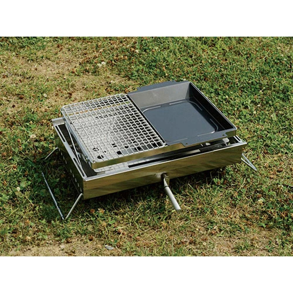 Snow Peak Grill Stainless Half Pro 3 Snow Peak Grill Stainless Half Pro - Image 3