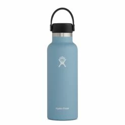 Hydro Flask 18 Oz. Standard Mouth (Fall 2022) -Climbing Accessories Outlet Shop s18sx rain 05966.1660246691.1280.1280 71698.1673473619