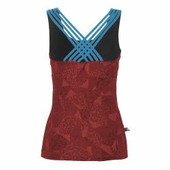 E9 Noa Tank - Women's (Fall 2021) -Climbing Accessories Outlet Shop s20 woman noa back wine 04775.1676325401