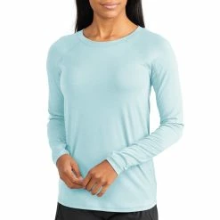 Free Fly Bamboo Shade Long Sleeve - Women's (Spring 2022) 5 Free Fly Bamboo Shade Long Sleeve - Women's (Spring 2022) -Climbing Accessories Outlet Shop shade long sleeve ocean mist women top 1 rsz 36504.1653065909.1280.1280 00660.1660088483