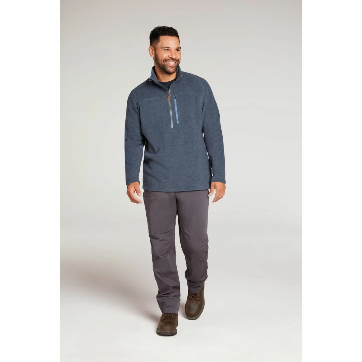 Sherpa Rolpa Zip Fleece Tee - Men's 6 Sherpa Rolpa Zip Fleece Tee - Men's - Image 6