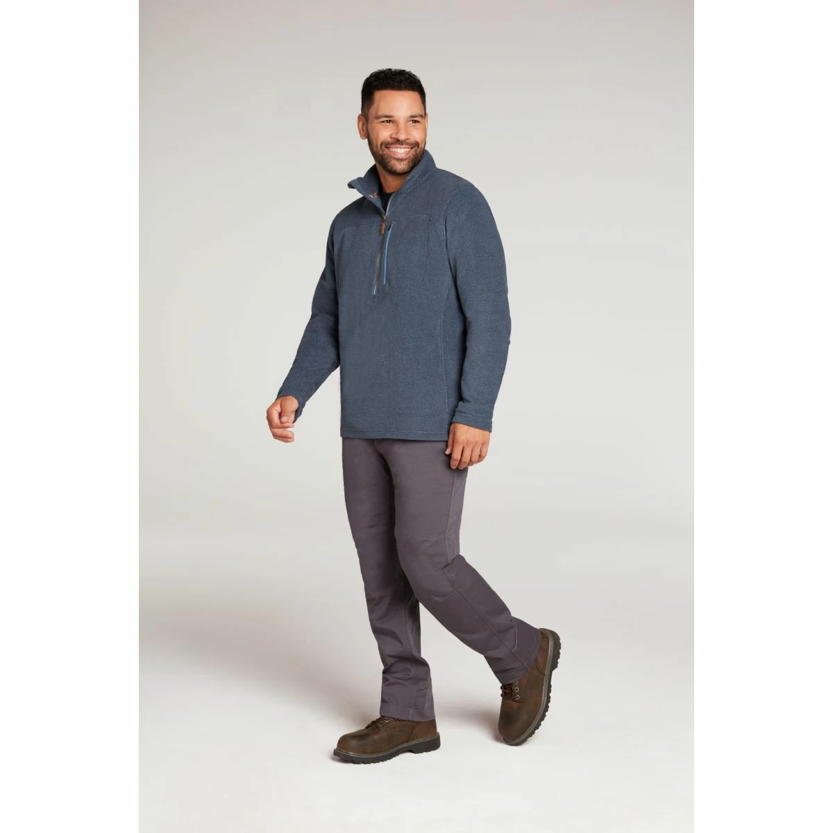 Sherpa Rolpa Zip Fleece Tee - Men's 7 Sherpa Rolpa Zip Fleece Tee - Men's - Image 7
