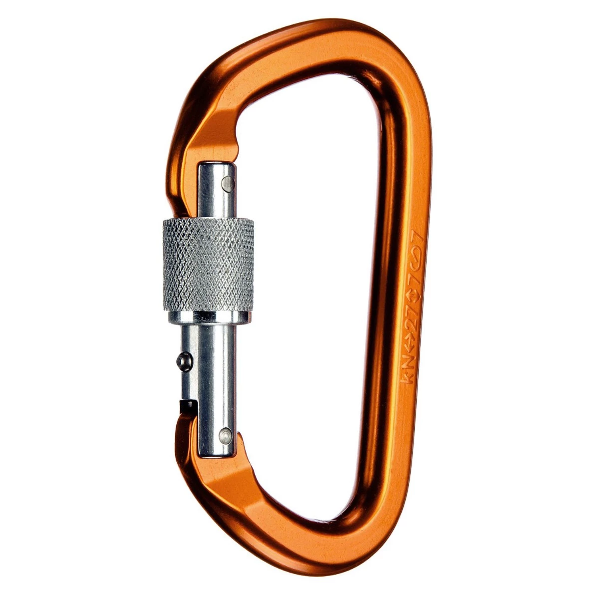 SMC Aluminum Locking D Carabiner 2 SMC Aluminum Locking D Carabiner - Image 2