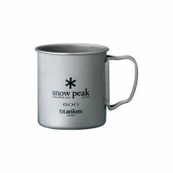 Snow Peak Titanium Single Wall 600 Mug