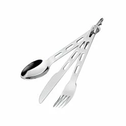 GSI Outdoors Stainless 3 Pc. Ring Cutlery Set