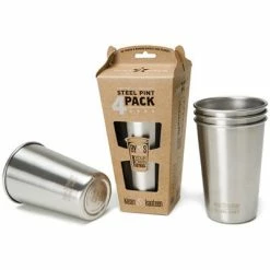 Klean Kanteen Steel Pint 16 Oz - 4 Pack
