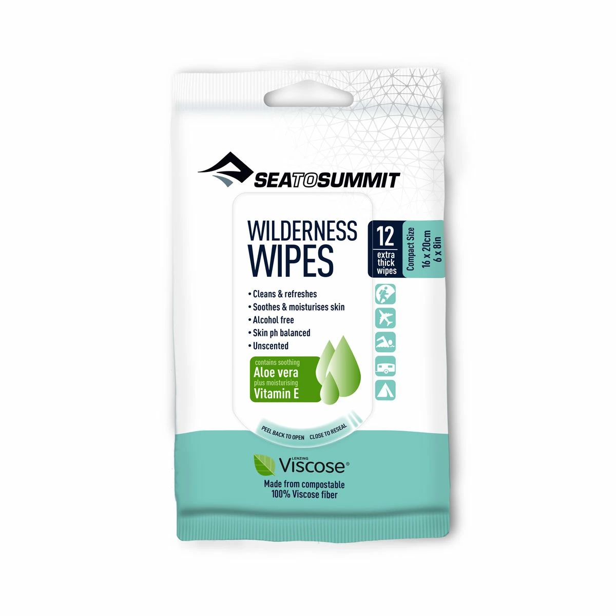 Sea To Summit Wilderness Wipes - Small 1 Sea To Summit Wilderness Wipes - Small