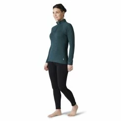 Smartwool Classic Thermal Merino Base Layer 1/4 Zip - Women's 16 Smartwool Classic Thermal Merino Base Layer 1/4 Zip - Women's -Climbing Accessories Outlet Shop sw016373g75 2 p rsz 11811.1661987389