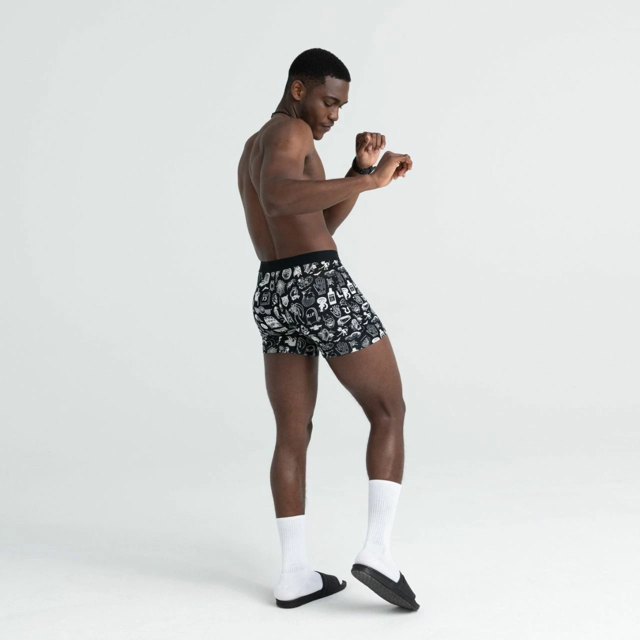 Saxx Vibe Boxer Brief 2-Pack - Men's 5 Saxx Vibe Boxer Brief 2-Pack - Men's - Image 5