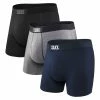 Saxx Ultra Boxer Brief Fly 3-Pack - Men's