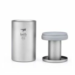 Keith Titanium Office Mug With Tea Infuser