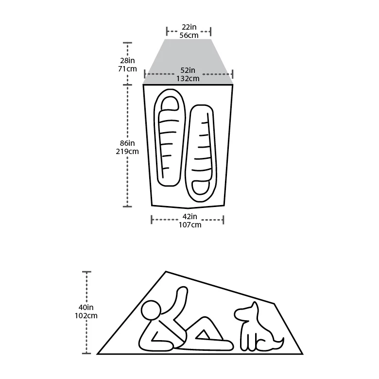 Big Agnes Fly Creek HV 2 Carbon 5 Big Agnes Fly Creek HV 2 Carbon - Image 5