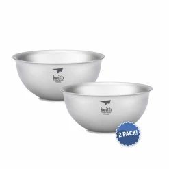 Keith Titanium Double-Wall Tea Cup - Set Of 2