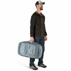 Osprey Transporter Duffel 65 21 Osprey Transporter Duffel 65 -Climbing Accessories Outlet Shop tranptr65f21 f21 onbody3 smokegrey rsz 03143.1655832584
