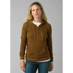 Prana Milani Hoodie - Women's (Fall 2020) -Climbing Accessories Outlet Shop w23190869 antiquebronze rsz 63850.1667425219