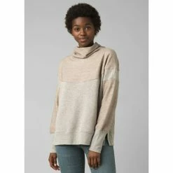 Prana Cozy Up Turtleneck - Women's (Fall 2020) -Climbing Accessories Outlet Shop w23202188 oatmealheather rsz 62777.1667424521