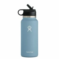 Hydro Flask 32 Oz. Wide Mouth W/ Straw Lid (Fall 2022) 13 Hydro Flask 32 Oz. Wide Mouth W/ Straw Lid (Fall 2022) -Climbing Accessories Outlet Shop w32bsw rain 72916.1673472958