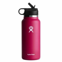 Hydro Flask 32 Oz. Wide Mouth W/ Straw Lid (Fall 2022) 12 Hydro Flask 32 Oz. Wide Mouth W/ Straw Lid (Fall 2022) -Climbing Accessories Outlet Shop w32bsw snapper 97933.1673472957