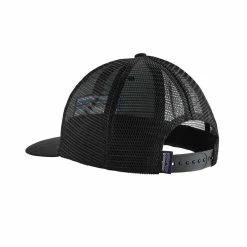 Patagonia P-6 Logo Trucker Hat 10 Patagonia P-6 Logo Trucker Hat -Climbing Accessories Outlet Shop wbs20 38289 blk back bcg rsz 61118.1670612734