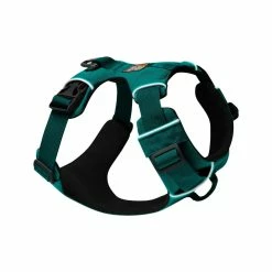Ruffwear Front Range Harness -Climbing Accessories Outlet Shop web 30502 front range harness aurora teal reflectivity studio rsz 83464.1674156130