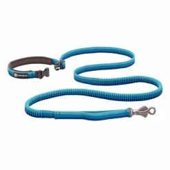 Ruffwear Roamer Leash -Climbing Accessories Outlet Shop web 40354 roamer leash blue atoll unbuckled 1024x1024 rsz 58543.1664558293