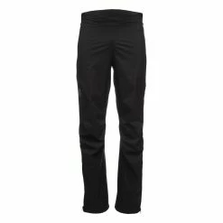 Black Diamond StormLine Stretch Full Zip Rain Pants - Men's