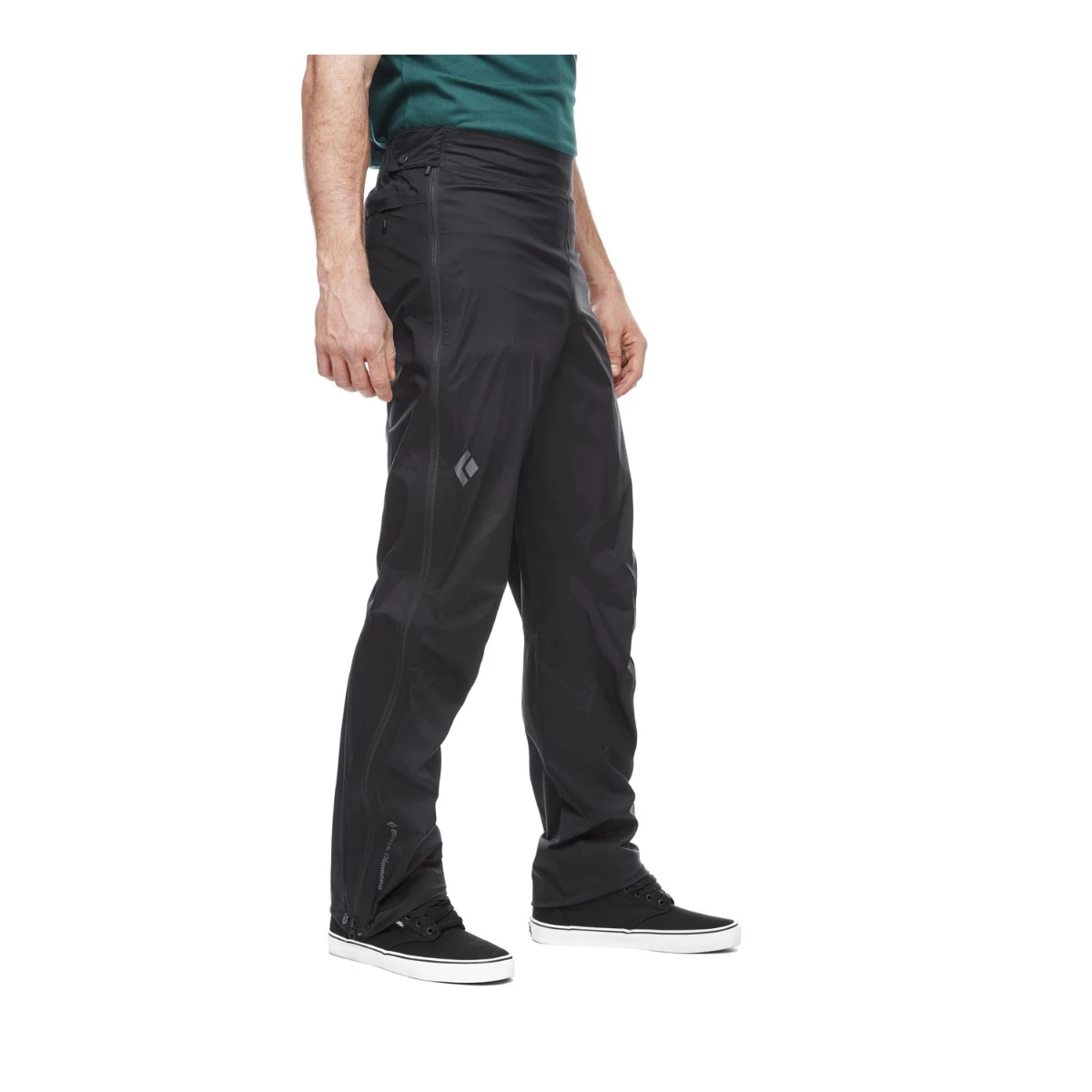 Black Diamond StormLine Stretch Full Zip Rain Pants - Men's 3 Black Diamond StormLine Stretch Full Zip Rain Pants - Men's - Image 3